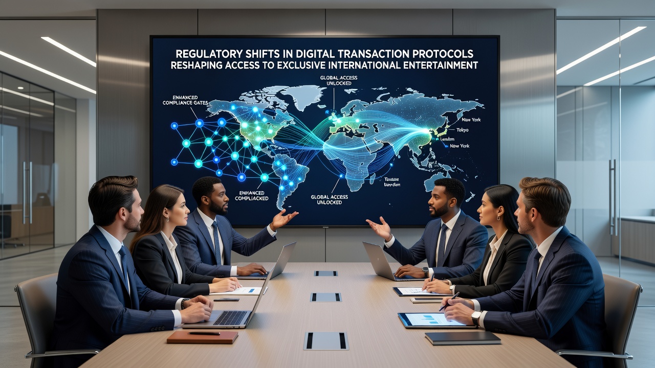 Secure digital gateways connecting international entertainment networks under updated regulatory protocols