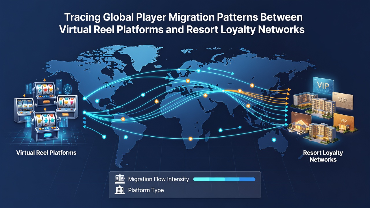 Detailed view of casino resort loyalty program interface synced with virtual reel mobile application showing tier progression and cross-platform reward tracking